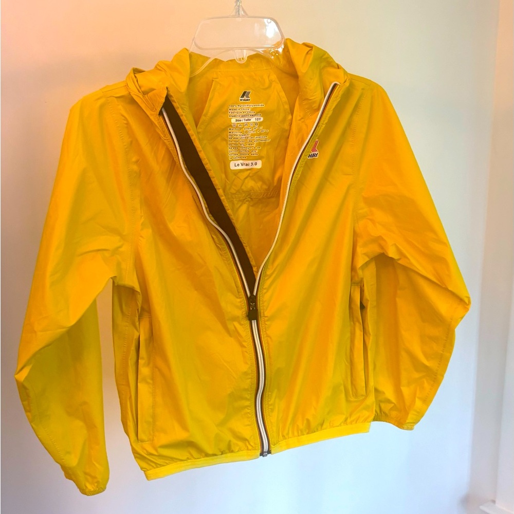 K-Way Kids Bright Yellow Raincoat